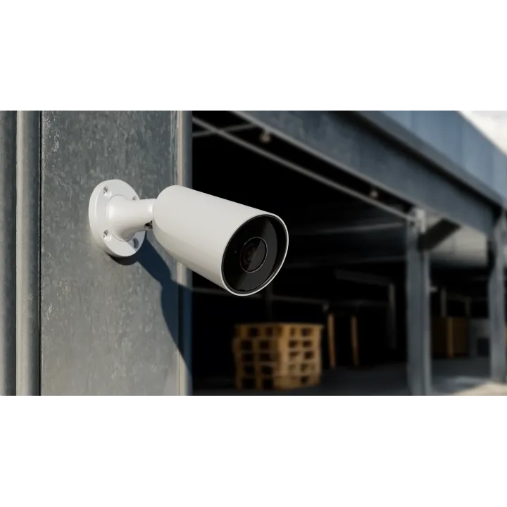 Kit vidéosurveillance 2 caméras tube 5MP blanc Kit vidéosurveillance 2 caméras tube 5MP blanc